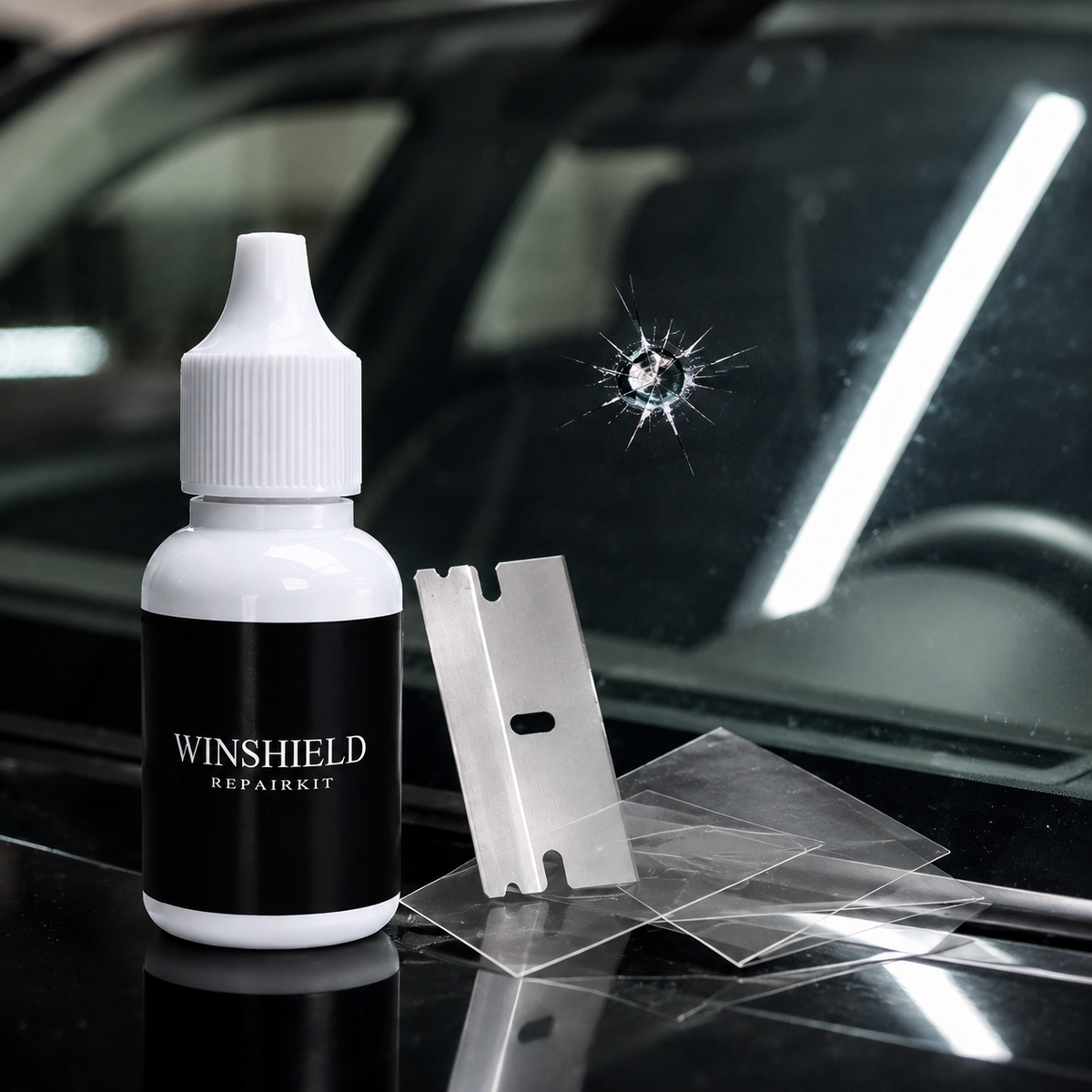 Liquido reparador de vidrios 15 min